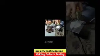 Dye penetration test