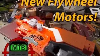 MTB Nerf Flywheel Motors: Falcon 130 replacements! |  Make Test Battle