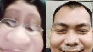 Let's Go..!!🤣😄😅 Pape Emman at Baby Stacei Anne halo-halo pic...!