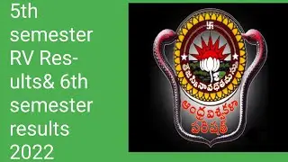 Andhra University 5th semester revaluation results 2021|AU Degree results|AU 6th semester results