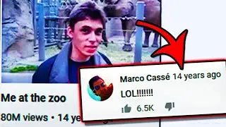 THE FIRST COMMENT ON YOUTUBE!