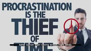 Procrastination is the mother of stress! Take Action, identify fears and don't be afraid of failure!