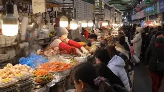 Best Korean Markets: Street Food 🍜 Gwangjang Market & NamDaeMoon