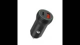 CC33 PD QC3.0 18 WDual USB Port Car Charger