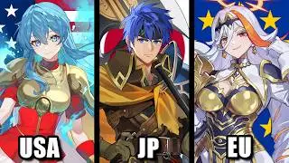 The Most Summoned Heroes By Country! Data Ranking 3 [Fire Emblem Heroes]