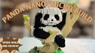 Panda #nanobricks #lego #nonlego Speed Build and Review