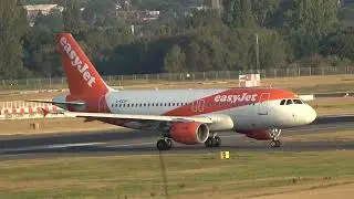 Birmingham Airport Spotting - EasyJet - Airbus A319 & A320 - August 2025