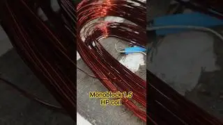monoblock 1.5 HP coil winding #youtubeshorts #short #shortvideo #repairing #electri #repairingyoutub