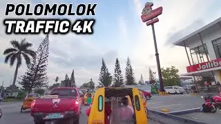 [4K] POLOMOLOK AFTERNOON TRAFFIC CONDITION DURING PANDEMIC | Polomolok, South Cotabato, Philippines