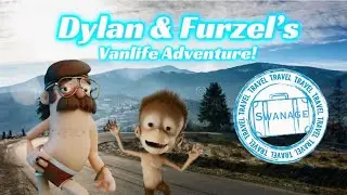Dylan & Furzel down on Swanage Bay