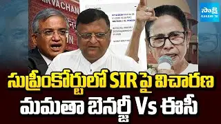 Mamata Banerjee Vs Election Commission | Supreme Court Issues Notice to EC | SIR | Sakshi TV