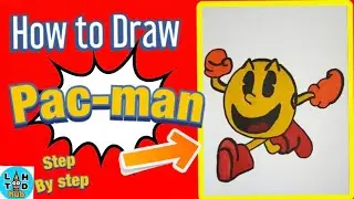 How to Draw Pac-Man! l Pac-Man Drawing Tutorial Step by Step | How to Draw Pac- Man Easy 2020