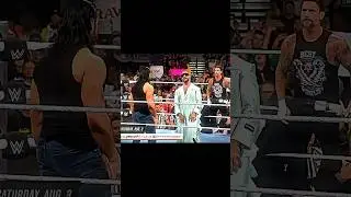 Cm Punk Vs Drew McIntyre At Summerslam 🔥 Special Guest Refree Seth Rollins ☠️ #wwe #cmpunk #shorts