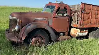 International IHC KB-6 & KB-7 Trucks! 4 More Trucks! Video #1 As Found! Fresh on the Kansas Prairie!