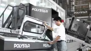 Plastic recycling machine