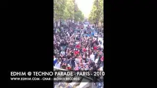 EDHIM @ TECHNO PARADE - PARIS - 2010 - CHAR : MOMIX RECORDS