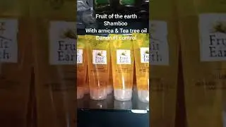 | Fruit of the earth shamboo With arnica & Tea tree oil dandruff control |   |  Modicare  products |