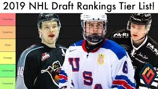 2019 NHL Draft Tier List! (Hockey Prospect Rankings & Hughes/Kakko/Podkolzin Talk)