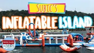 Inflatable Island Subic | Zambales Philippines | A Walking Tour - With Captions/Subtitles