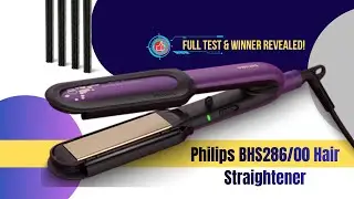 Philips Selfie Hair Straightener HP8302/06 Review: Perfect for Quick Touch-Ups & Selfie-Ready Hair!