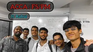Exam Kit PM: 308 Static Co / F5 / ft Rahul Study with US / #acca @CAAnshulMittal @opentuition  @acca