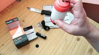 Review Fenix CL26R White & Red LED 18650 USB Rechargeable Camping