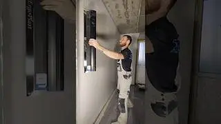 Как легко и быстро шпаклевать стены #ремонт #отделка #diy