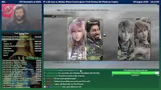 FF1-16 Speedrun Race with Metako Ep. 15 (FF13 Platinum Trophy end)