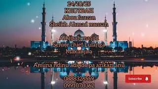 Sheikh Ahmad Mussah: Amuna ndinu adindo pa azikazi anu #muslim #Quran #dawah #islamic #malawi 