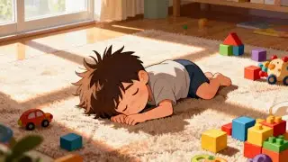 Warm Carpet, Gentle Light 🌅🛋️ | Hypnotic Afternoon Soundscape for Children