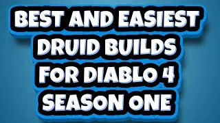 Best and EASIEST Druid Build for Season 1 - Pulverise or Trampleslide