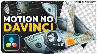 Efeito de Dinheiro Caindo em 3D com Realismo - Tutorial de Motion Graphics no DaVinci Gratuito