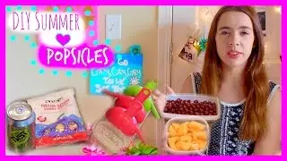 DIY Summer Popsicles