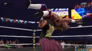 Badd Ass Billy Gunn vs Mosh - WWE 2K25 (Backlash France 2024)