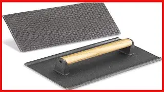 Great product -  New Star Foodservice 42542 Extra Heavy Large Commercial Grade Iron Steak Weight/Bac