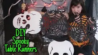DIY HALLOWEEN Table Runner