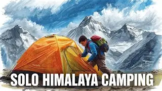 First Time Solo Camping in Himalayas Part 1 - Scary & Amazing Experience | Travel Ehsaas