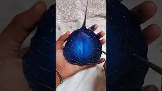 easy leaf painting #shorts