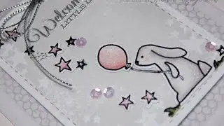 Starry Backdrops Baby Cards