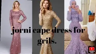 24 January 2023.jorni cape dress for grils.with Riffat Hasan fashion point.