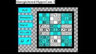 Sudoku (by Cronosoft, 2008) (ZX Spectrum)