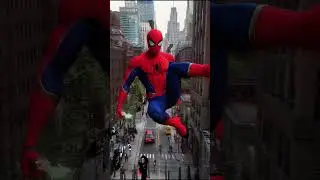 the amazing spiderman in NYC