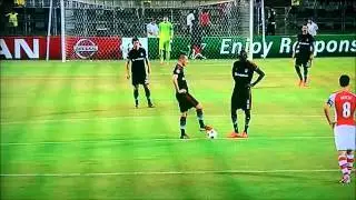 Demba Ba-Crazy Longshoot  vs Arsenal!