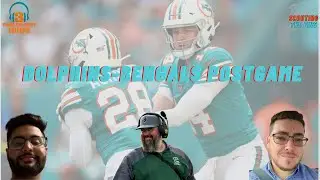 McDaniel on the way out? Dolphins-Bengals Post-Game Show | 3 Yards Per Carry | Scouting The Fins | 📱