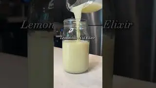 Lemon Olive Oil Elixir 🍋✨ #immunitybooster #lymphaticdrainage #weightloss