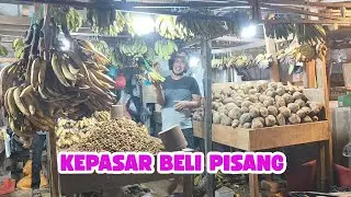 BELANJA PISANG BUAT ORDERAN BESOK 