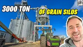 Inside the Massive 3000 Ton New Silo Capacity at Rockscape Farm