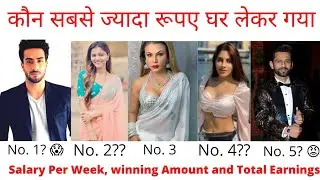 BIGG BOSS 14 Finalists salary per week | Bigg Boss 14 Contestants Total Earnings | Bigg Boss Fees