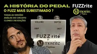 A Hist&oacute;ria do Pedal Fuzzrite - O Fuzz Mais Subestimado ? #tomtone #cortes #fuzzzrite #mosrite #fuzz