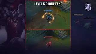 Level 5 Shaco Ultimate Clone Fake Trick | Mobalytics #Shorts